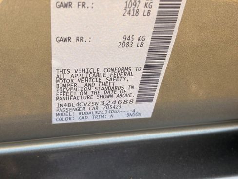 Certified 2025 Nissan Altima 2.5 SR FWD image 32