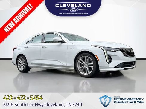 Used 2023 Cadillac CT4 Luxury w/ Sun And Sound Package RWD image 1