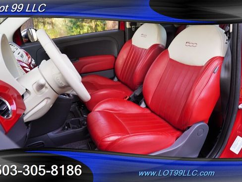 Used 2013 FIAT 500 Lounge w/ Luxury Leather Pkg FWD image 12