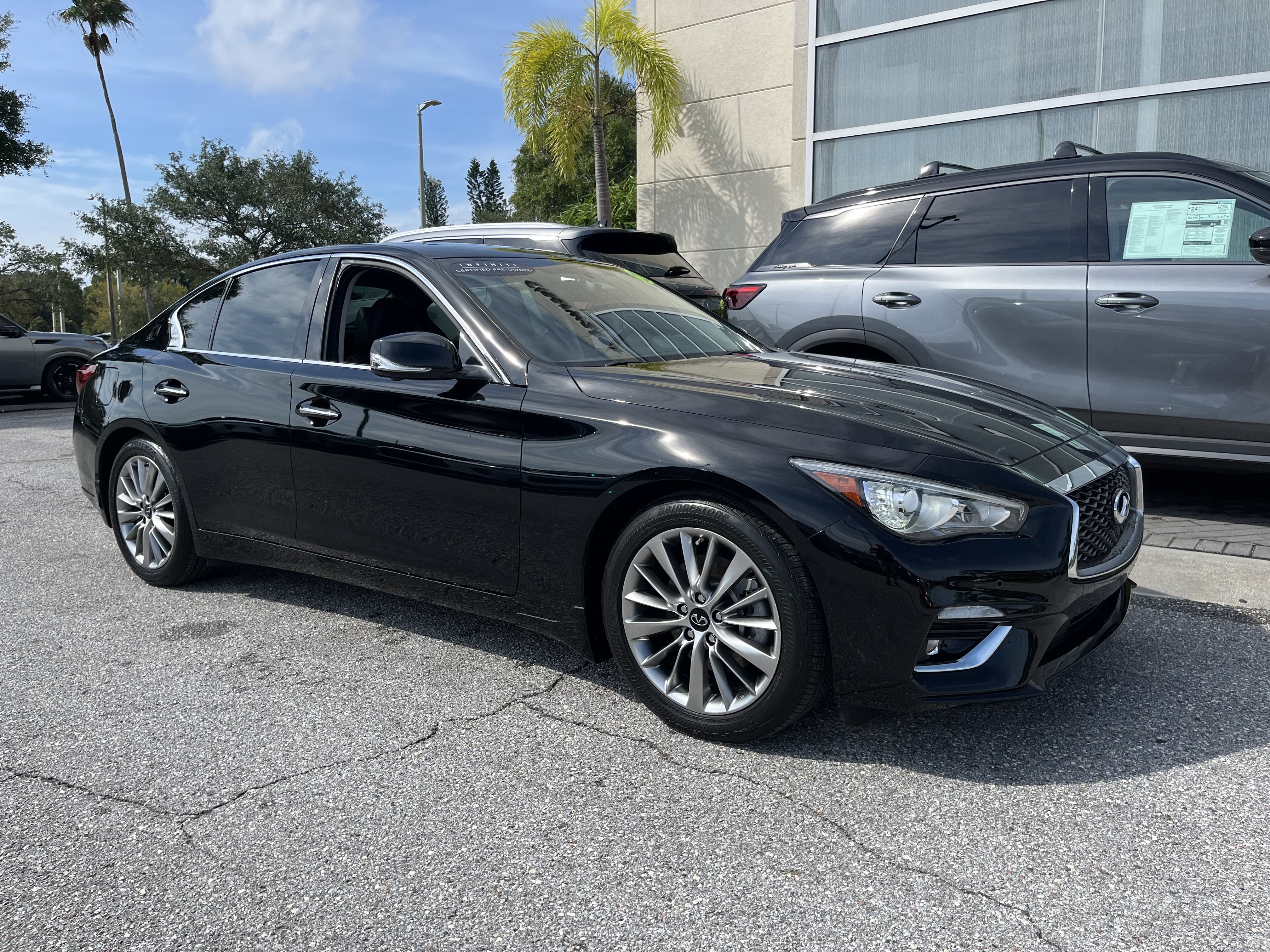 Used 2023 INFINITI Q50 Luxe w/ Cargo Package RWD image 11