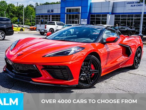 Used 2021 Chevrolet Corvette Stingray Premium Conv w/ Z51 Performance Package RWD image 2