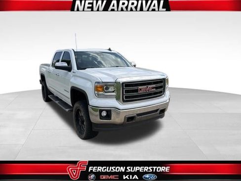 Used 2015 GMC Sierra 1500 SLT w/ SLT Crew Cab Value Package AWD/4WD image 1