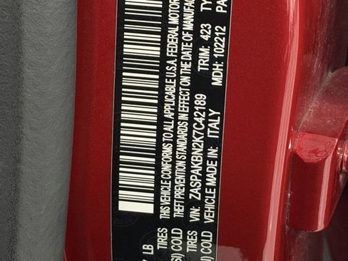 Used 2019 Alfa Romeo Stelvio Ti Sport w/ Quick Order Package 22S Sport image 30