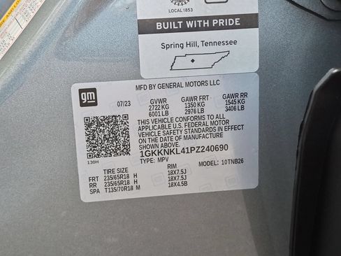 Certified 2023 GMC Acadia SLE w/ Driver Convenience Package FWD image 33
