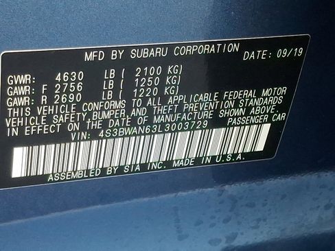 Certified 2020 Subaru Legacy Limited image 28
