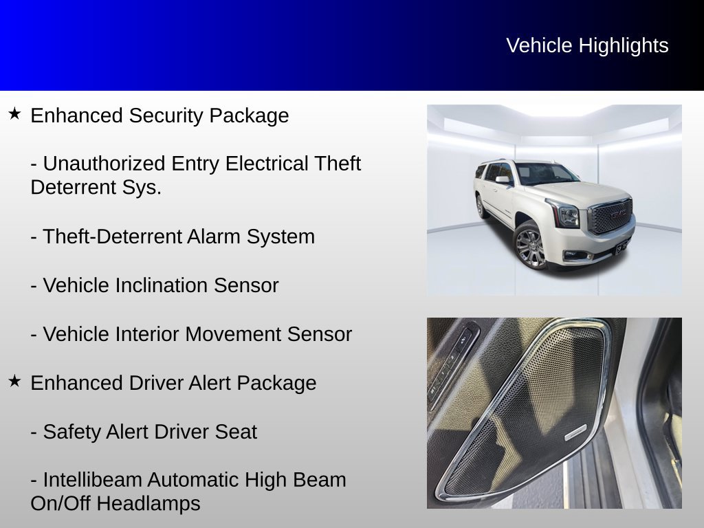 Used 2016 GMC Yukon XL Denali w/ Open Road Package AWD/4WD image 22