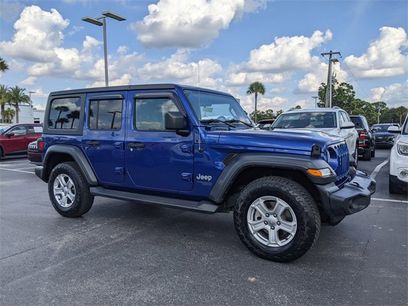 Used 2018 Jeep Wrangler Unlimited Sport S