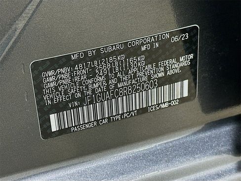 Used 2024 Subaru Impreza 2.0i Sport image 33