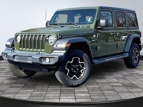 Used 2021 Jeep Wrangler Unlimited Sport AWD/4WD image 1