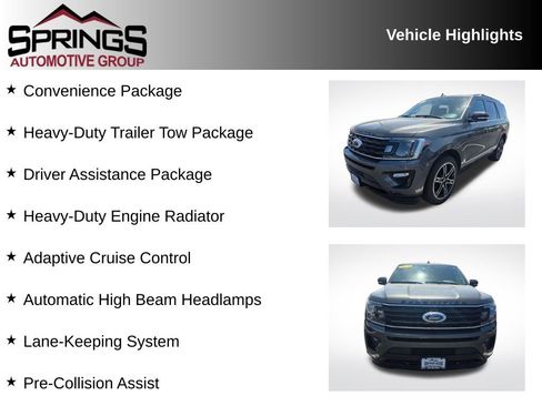 Used 2019 Ford Expedition Limited w/ Equipment Group 303A AWD/4WD image 2
