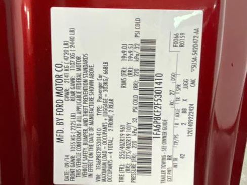 Used 2015 Ford Mustang GT Premium w/ GT Performance Package image 48