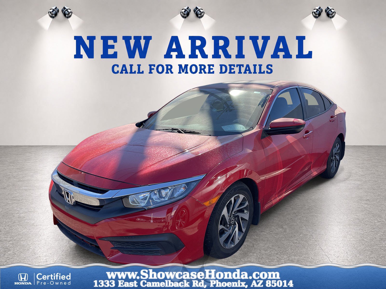 Used 2018 Honda Civic EX image 1