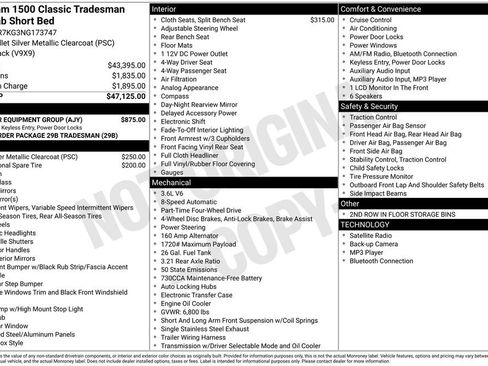 Used 2022 RAM 1500 Tradesman w/ Popular Equipment Group image 6