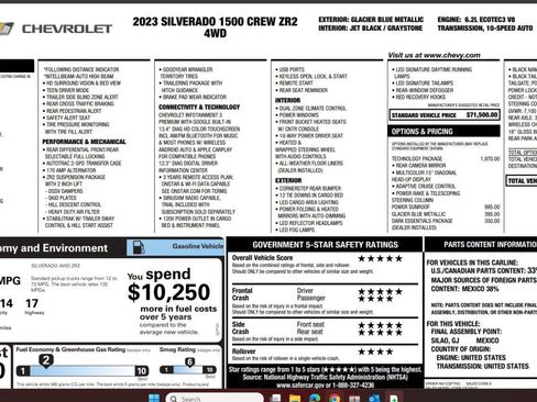 Used 2023 Chevrolet Silverado 1500 ZR2 w/ Technology Package image 4