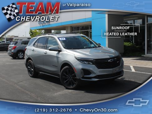 Used 2024 Chevrolet Equinox RS w/ RS Leather Package AWD/4WD image 1