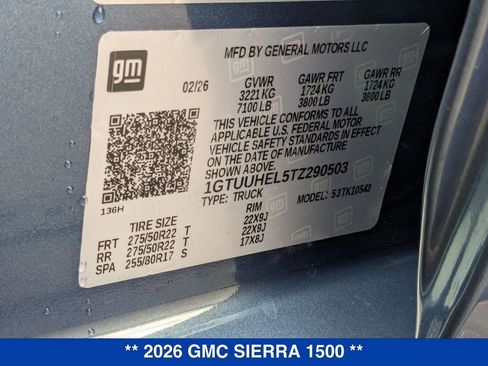 New 2026 GMC Sierra 1500 Denali Ultimate image 37