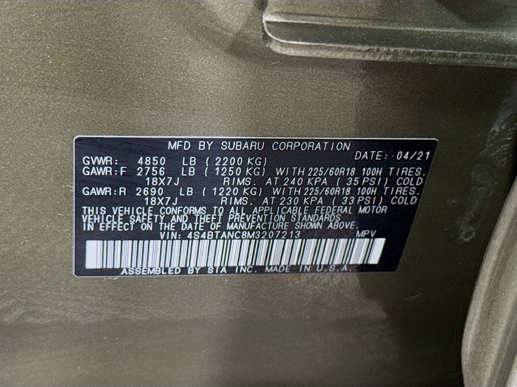 Used 2021 Subaru Outback Limited AWD/4WD image 40
