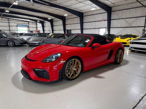 Used 2022 Porsche 718 Boxster Spyder RWD image 79