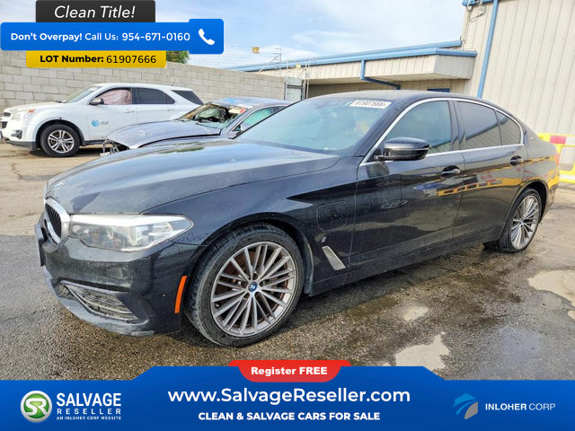 Used 2019 BMW 530e w/ Convenience Package RWD image 1
