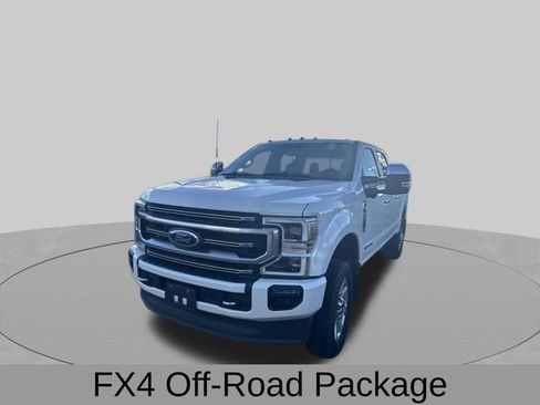 Used 2022 Ford F250 Platinum w/ FX4 Off-Road Package AWD/4WD image 3