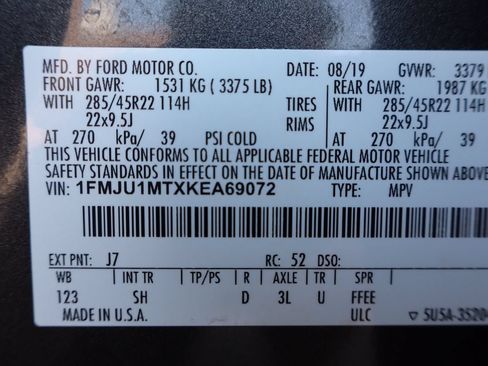 Used 2019 Ford Expedition Platinum AWD/4WD image 48