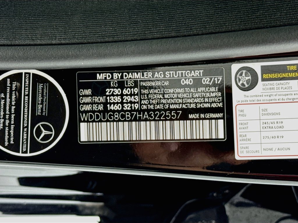 Used 2017 Mercedes-Benz S 550 Sedan image 34