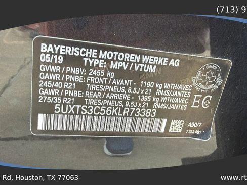 Used 2019 BMW X3 M40i AWD/4WD image 63