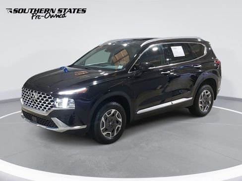 Used 2023 Hyundai Santa Fe Blue image 1