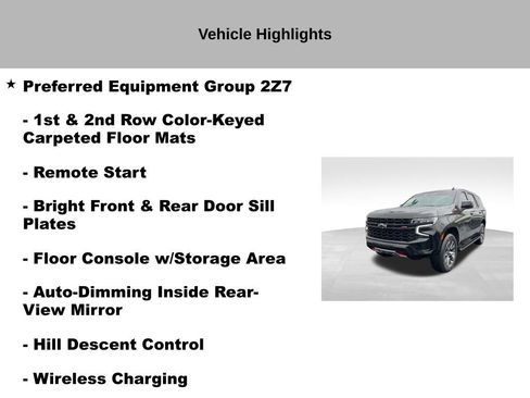 Used 2024 Chevrolet Tahoe Z71 w/ Off-Road Capability Package AWD/4WD image 27