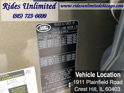 Used 2020 Land Rover Defender 110 SE AWD/4WD image 33
