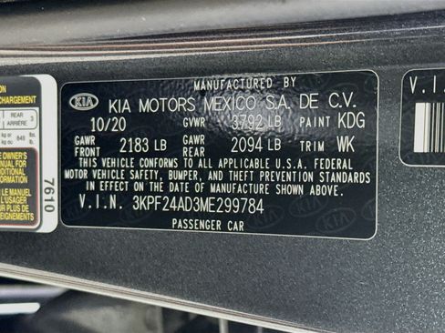 Used 2021 Kia Forte LXS FWD image 40