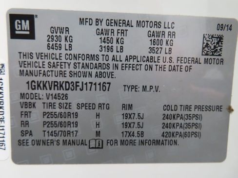 Used 2015 GMC Acadia SLT image 55