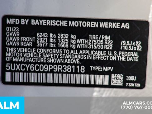 Used 2023 BMW X6 xDrive40i w/ M Sport Package image 69