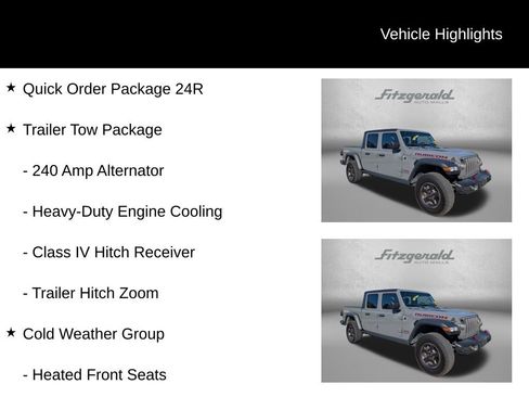 Used 2021 Jeep Gladiator Rubicon w/ Cold Weather Group image 4