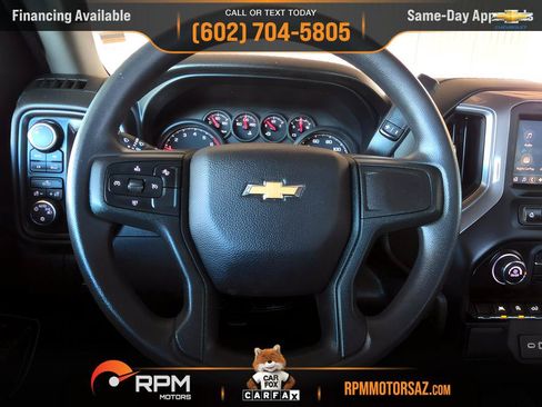 Used 2022 Chevrolet Silverado 1500 Custom w/ LPO, Dark Essentials Package AWD/4WD image 13