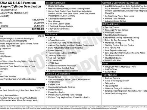 New 2025 MAZDA CX-5 AWD 2.5 S w/ Premium Plus Pkg image 5