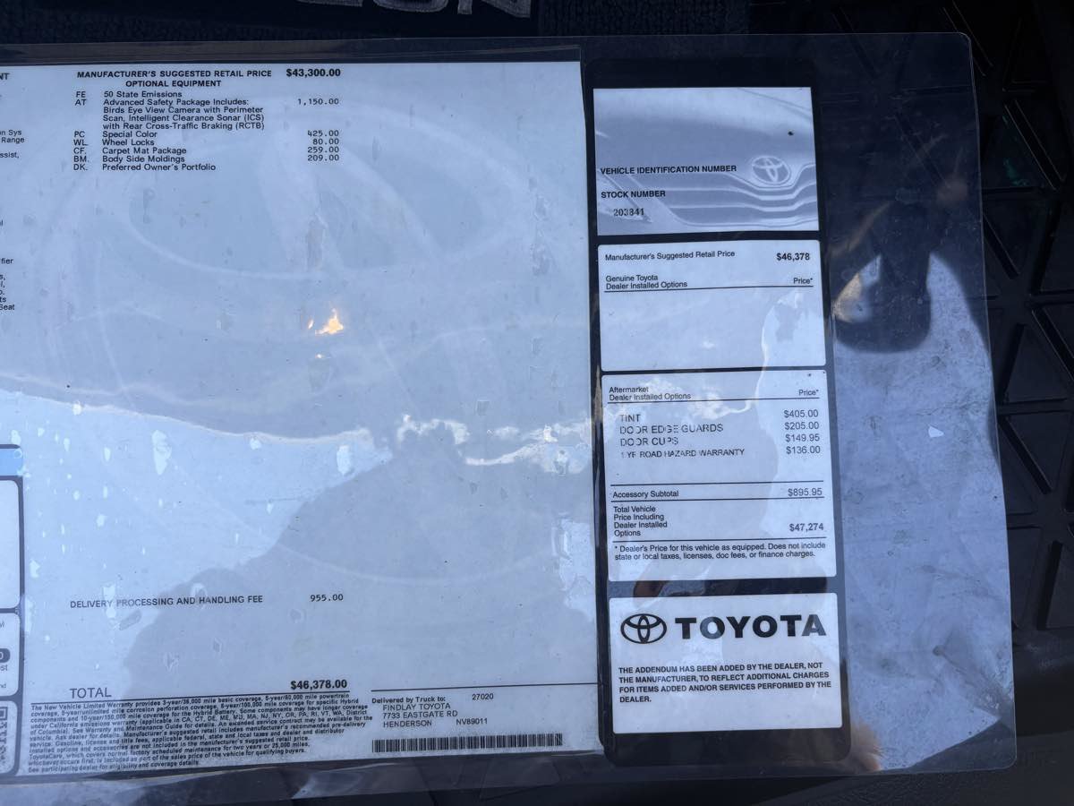 Used 2020 Toyota Avalon Limited w/ Advanced Safety Package FWD image 16
