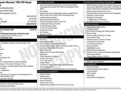 Used 2021 Toyota 4Runner TRD Off-Road Premium w/ Moonroof Package