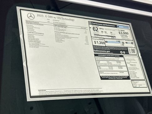 New 2025 Mercedes-Benz G 580 w/ EQ Technology image 30
