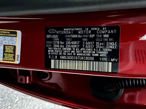 New 2026 Hyundai Tucson Blue SE image 13