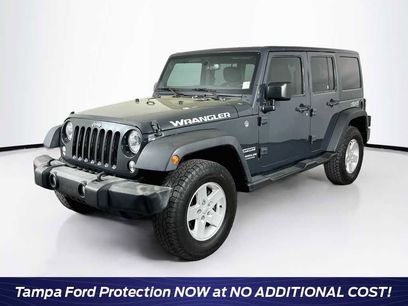 Used 2017 Jeep Wrangler Unlimited Sport w/ Quick Order Package 24S