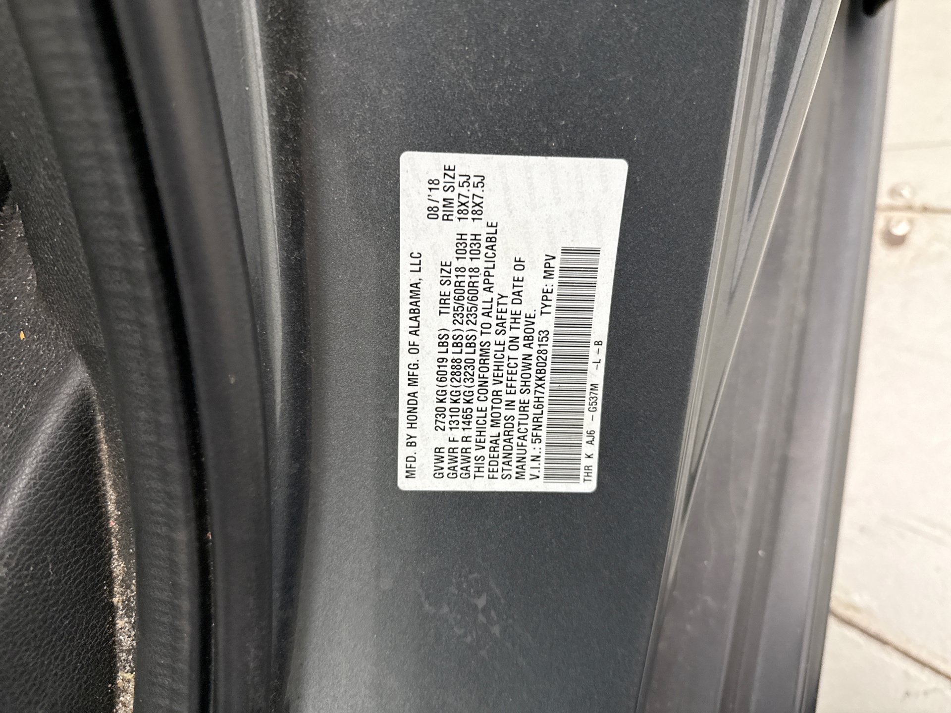 Used 2019 Honda Odyssey EX-L image 11