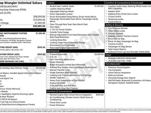 Used 2018 Jeep Wrangler Unlimited Sahara image 25