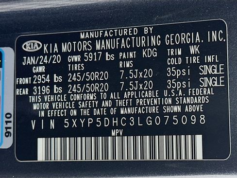 Used 2020 Kia Telluride SX w/ SX Prestige Package image 12