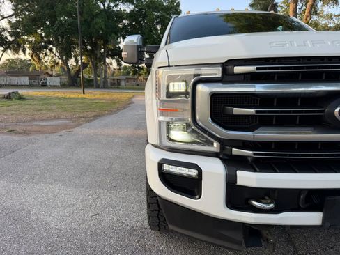 Used 2020 Ford F350 Platinum w/ Snow Plow Prep Package AWD/4WD image 29