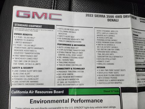 Used 2022 GMC Sierra 3500 Denali w/ Denali Ultimate Package image 69