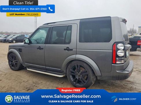 Used 2015 Land Rover LR4 HSE LUX AWD/4WD image 3