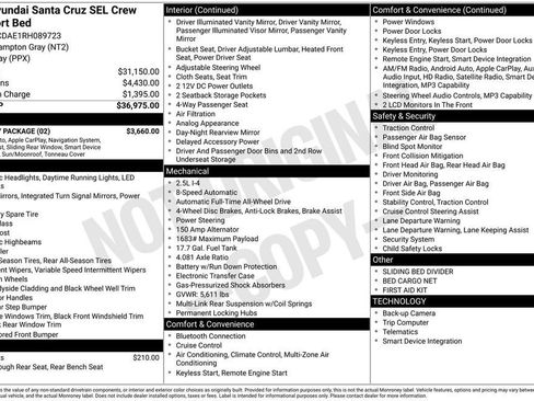 Used 2024 Hyundai Santa Cruz SEL w/ Activity Package AWD/4WD image 30
