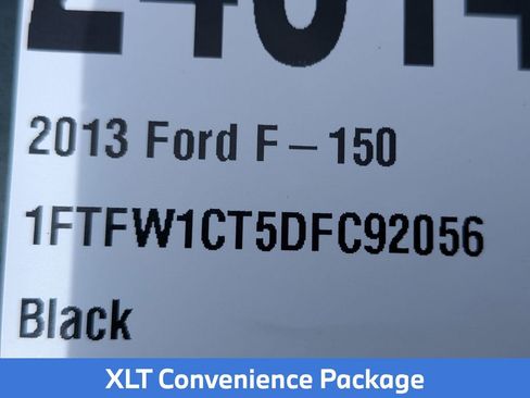 Used 2013 Ford F150 XLT w/ XLT Chrome Pkg RWD image 9