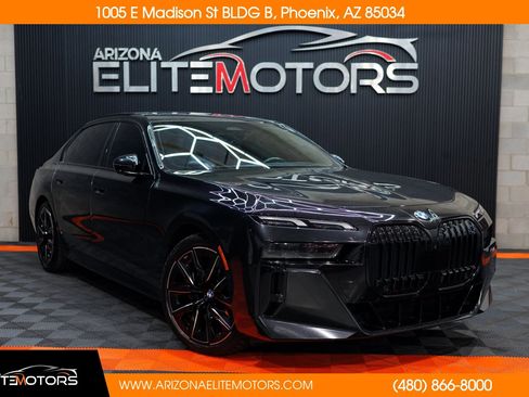 Used 2023 BMW 740i w/ Parking Assistance Package image 1